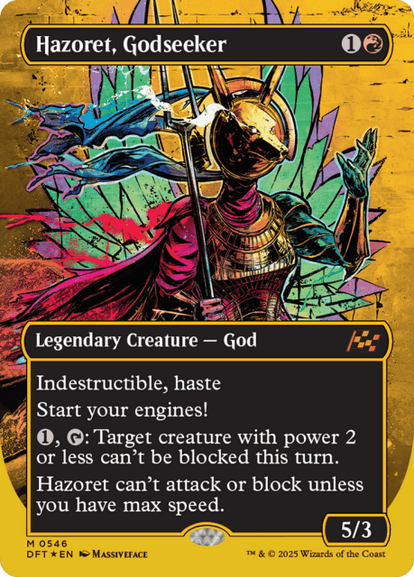 Hazoret, Godseeker (546) — Aetherdrift