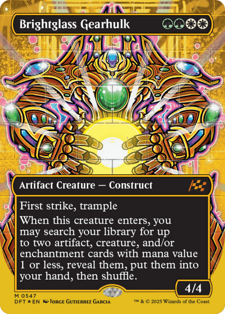 Brightglass Gearhulk (547) — Aetherdrift