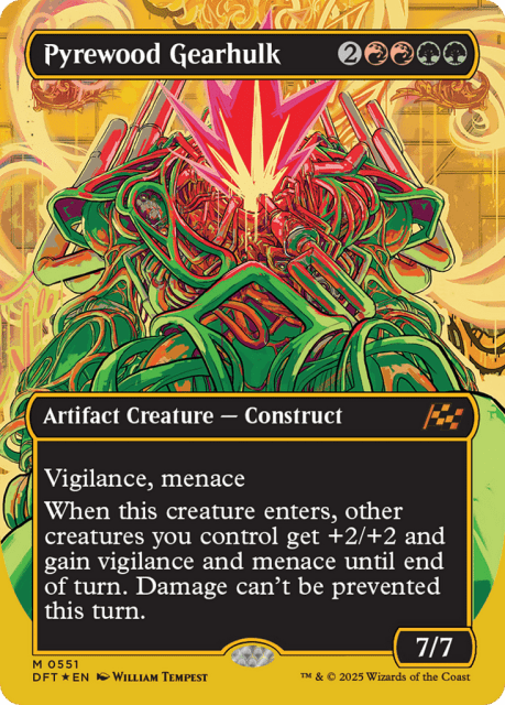 Pyrewood Gearhulk (551) — Aetherdrift