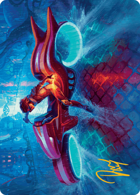 Chandra, Spark Hunter (20) — Aetherdrift Art Series