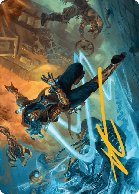 Sita Varma, Masked Racer (26) — Aetherdrift Art Series