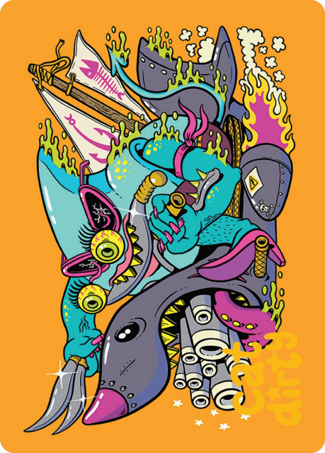 Fearless Swashbuckler (51) — Aetherdrift Art Series