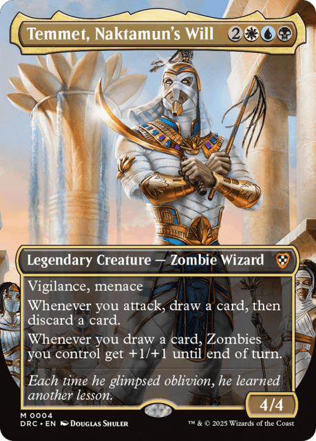 Temmet, Naktamun's Will (4) — Aetherdrift Commander