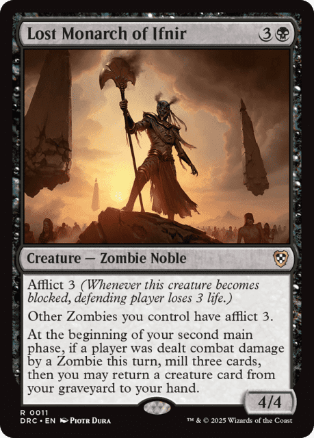 Lost Monarch of Ifnir (11) — Aetherdrift Commander