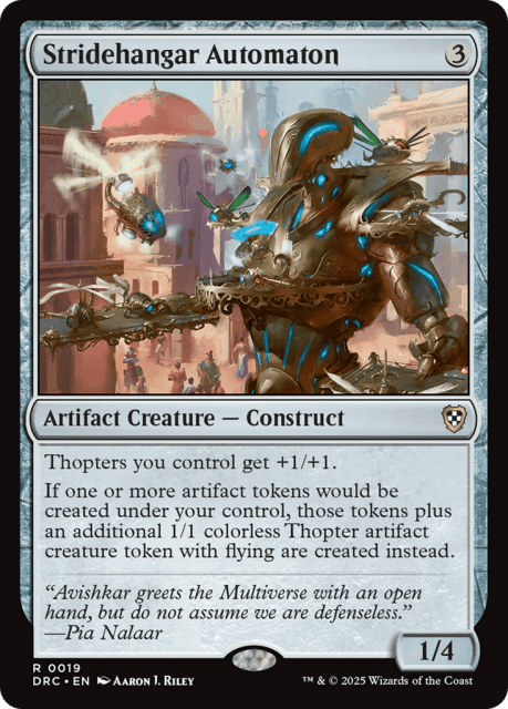 Stridehangar Automaton (19) — Aetherdrift Commander