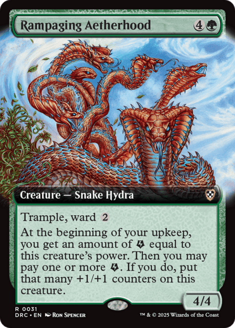 Rampaging Aetherhood (31) — Aetherdrift Commander