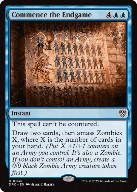 Commence the Endgame (38) — Aetherdrift Commander