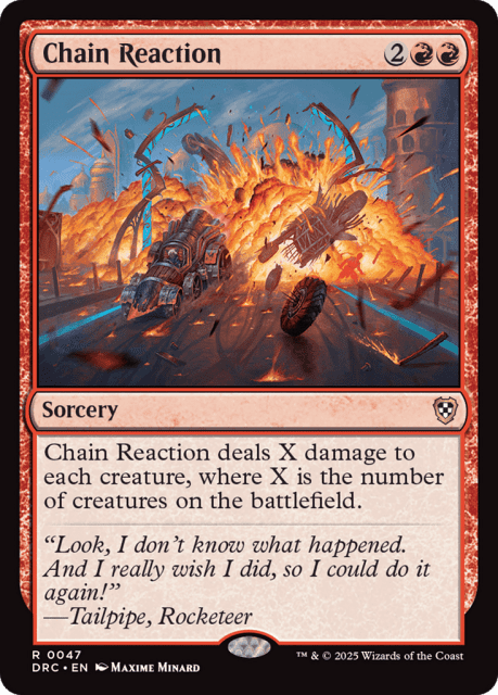 Chain Reaction (47) — Aetherdrift Commander