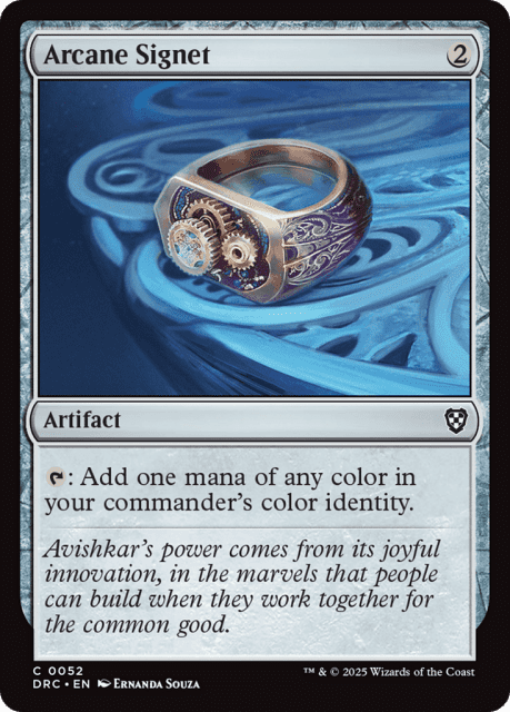 Arcane Signet (52) — Aetherdrift Commander