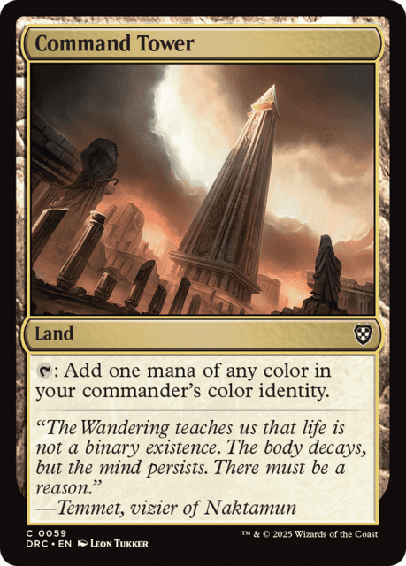 Command Tower (59) — Aetherdrift Commander