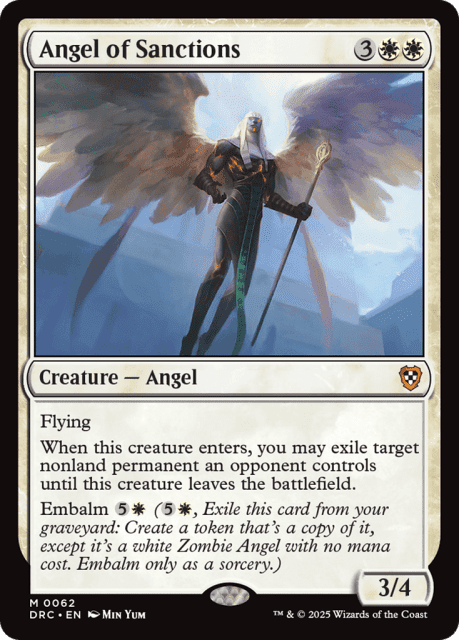 Angel of Sanctions (62) — Aetherdrift Commander