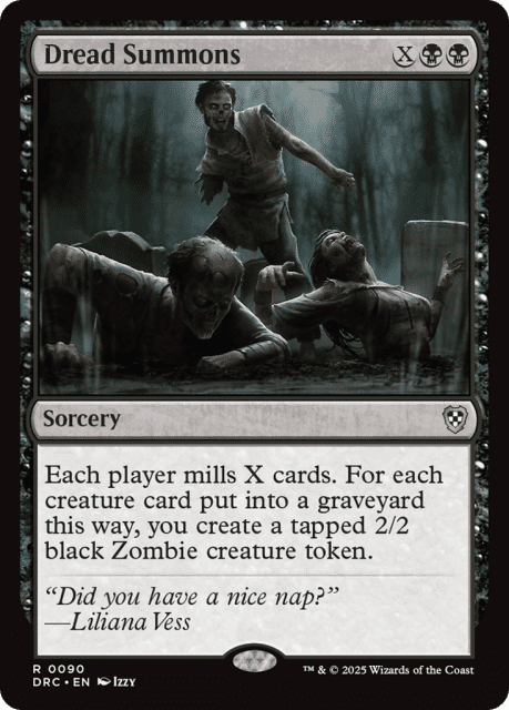 Dread Summons (90) — Aetherdrift Commander