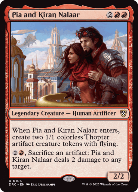 Pia and Kiran Nalaar (105) — Aetherdrift Commander