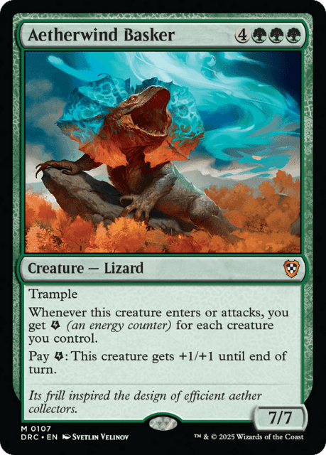 Aetherwind Basker (107) — Aetherdrift Commander