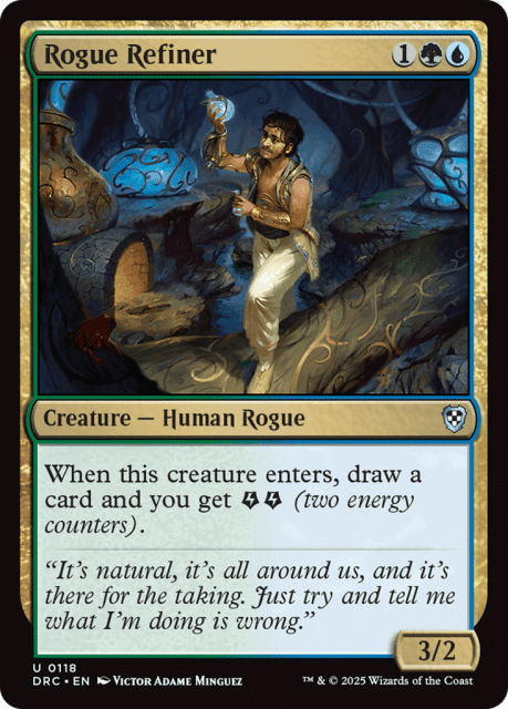 Rogue Refiner (118) — Aetherdrift Commander