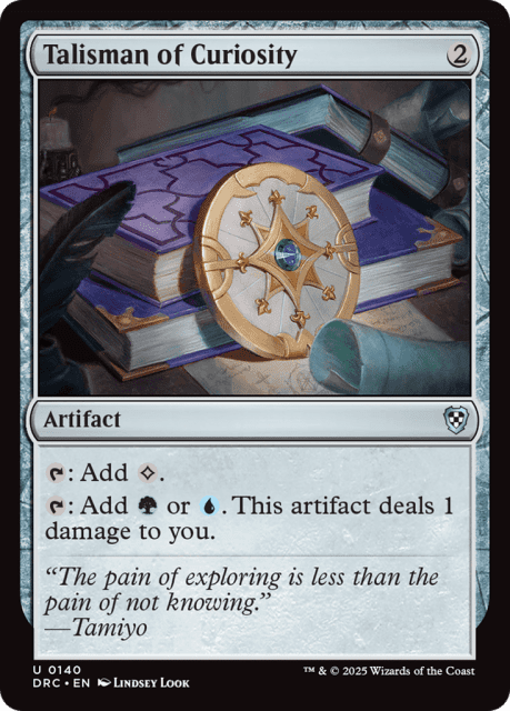 Talisman of Curiosity (140) — Aetherdrift Commander