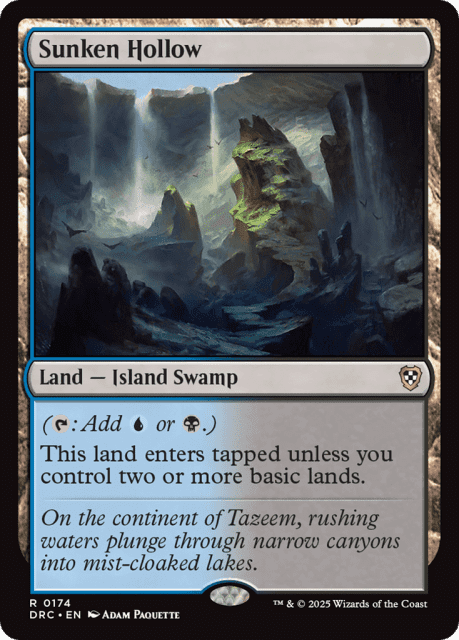 Sunken Hollow (174) — Aetherdrift Commander