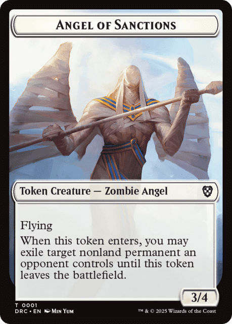 Angel of Sanctions (1) — Aetherdrift Commander