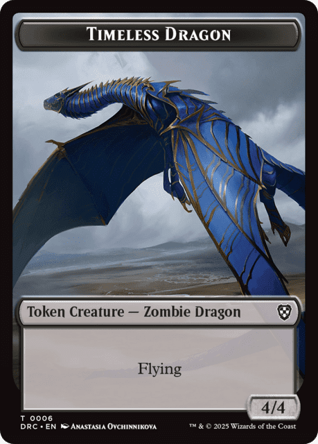 Timeless Dragon (6) — Aetherdrift Commander