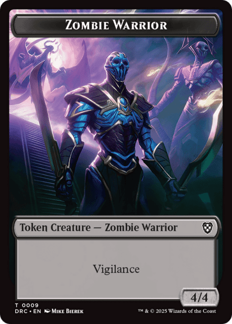 Zombie Warrior (9) — Aetherdrift Commander