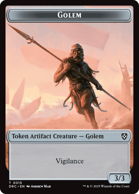 Golem (15) — Aetherdrift Commander