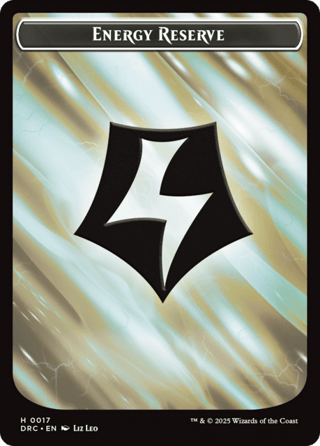 Energy Reserve (17) — Aetherdrift Commander