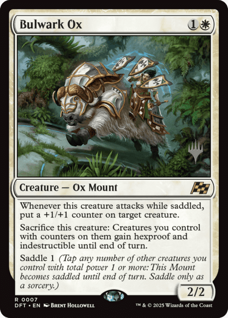 Bulwark Ox (7) — Aetherdrift Promos