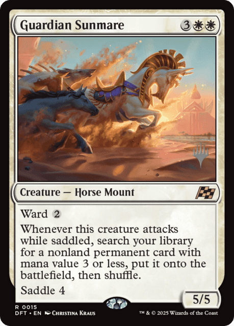 Guardian Sunmare (15) — Aetherdrift Promos