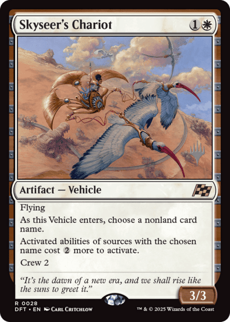 Skyseer's Chariot (28) — Aetherdrift Promos