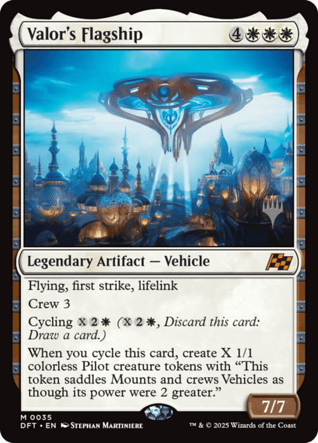 Valor's Flagship (35) — Aetherdrift Promos