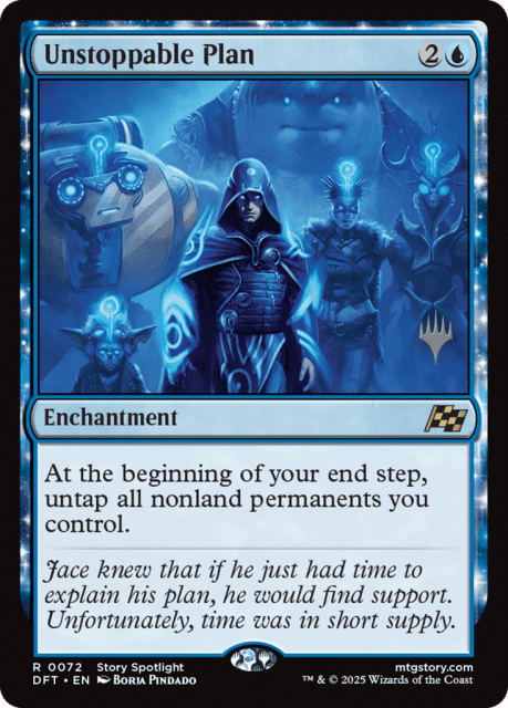 Unstoppable Plan (72) — Aetherdrift Promos