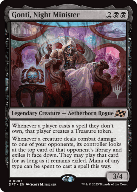 Gonti, Night Minister (87) — Aetherdrift Promos