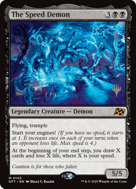 The Speed Demon (105) — Aetherdrift Promos