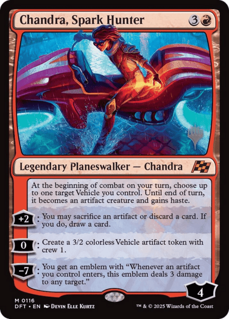 Chandra, Spark Hunter (116) — Aetherdrift Promos