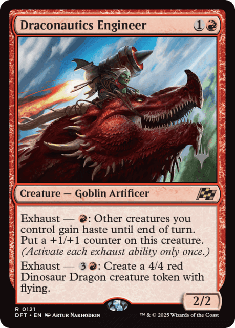 Draconautics Engineer (121) — Aetherdrift Promos