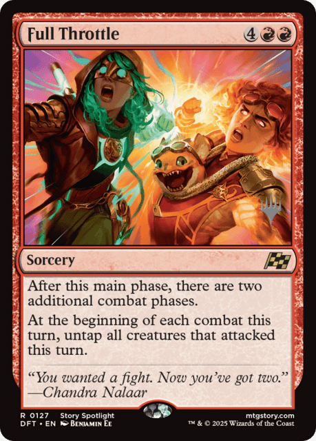 Full Throttle (127) — Aetherdrift Promos