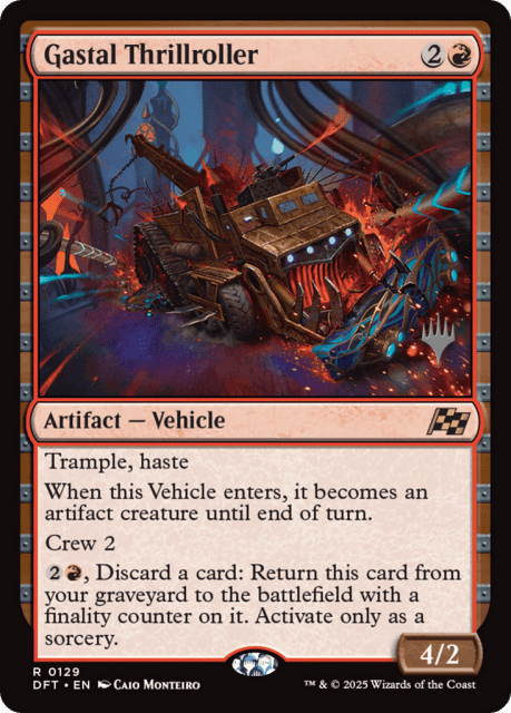 Gastal Thrillroller (129) — Aetherdrift Promos