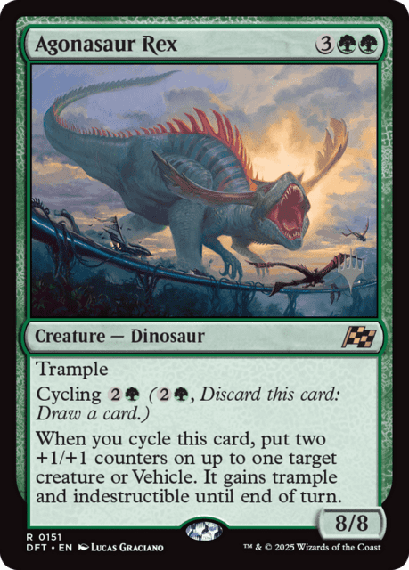 Agonasaur Rex (151) — Aetherdrift Promos