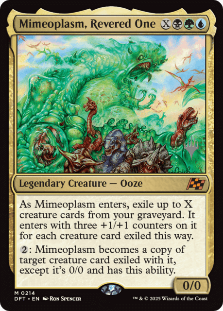 Mimeoplasm, Revered One (214) — Aetherdrift Promos