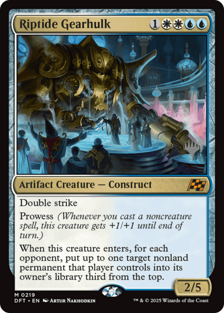 Riptide Gearhulk (219) — Aetherdrift Promos