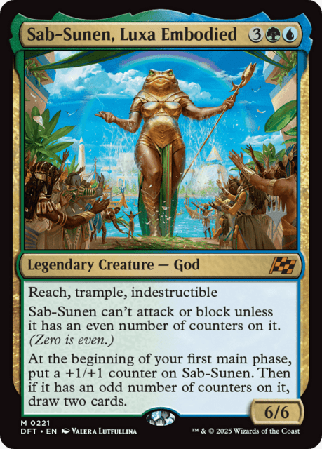 Sab-Sunen, Luxa Embodied (221) — Aetherdrift Promos