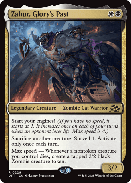 Zahur, Glory's Past (229) — Aetherdrift Promos