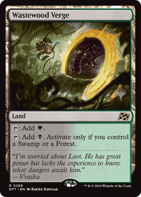 Wastewood Verge (268) — Aetherdrift Promos
