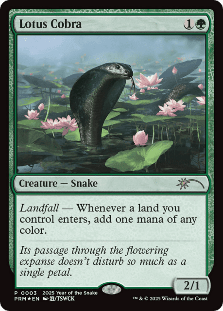Lotus Cobra (3) — Year of the Snake 2025