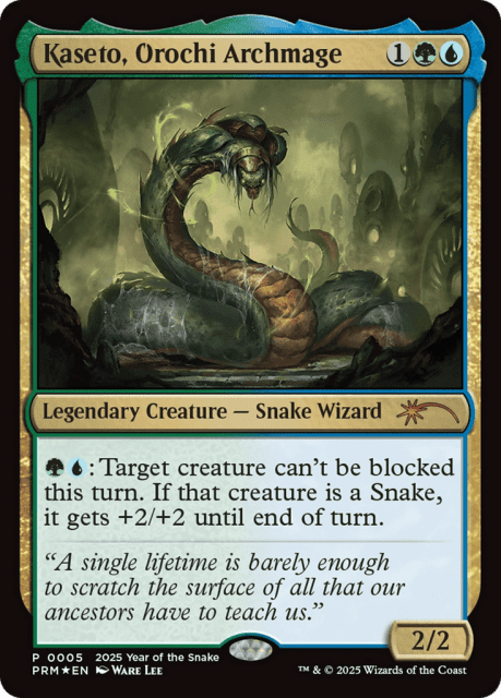 Kaseto, Orochi Archmage (5) — Year of the Snake 2025