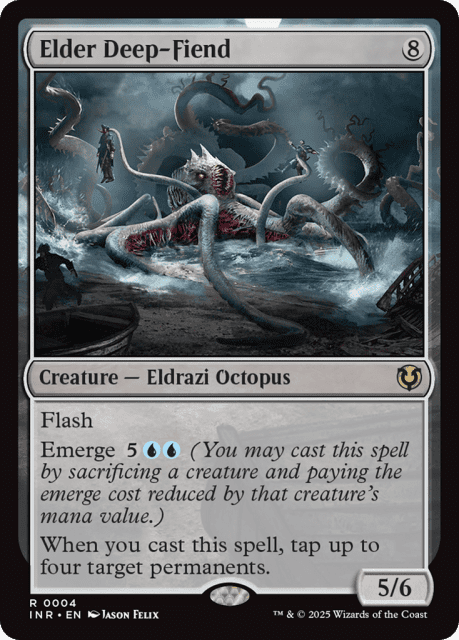 Elder Deep-Fiend (4) — Innistrad Remastered