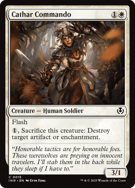 Cathar Commando (15) — Innistrad Remastered