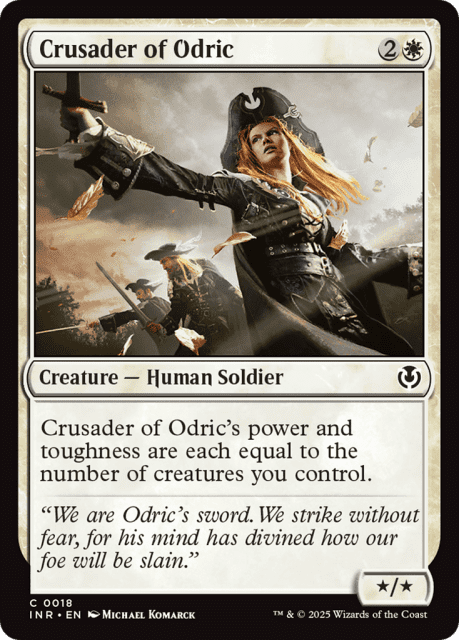 Crusader of Odric (18) — Innistrad Remastered