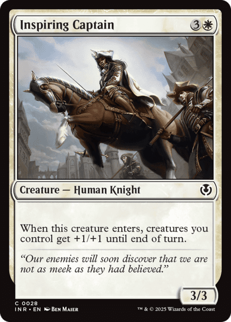 Inspiring Captain (28) — Innistrad Remastered