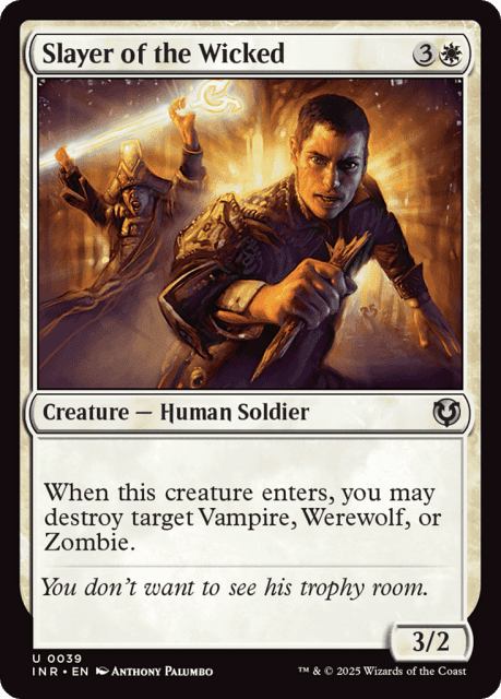 Slayer of the Wicked (39) — Innistrad Remastered